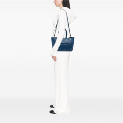 Vitello Daino Front Pocket Open Convertible Tote