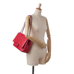 Maxi Classic Lambskin Single Flap