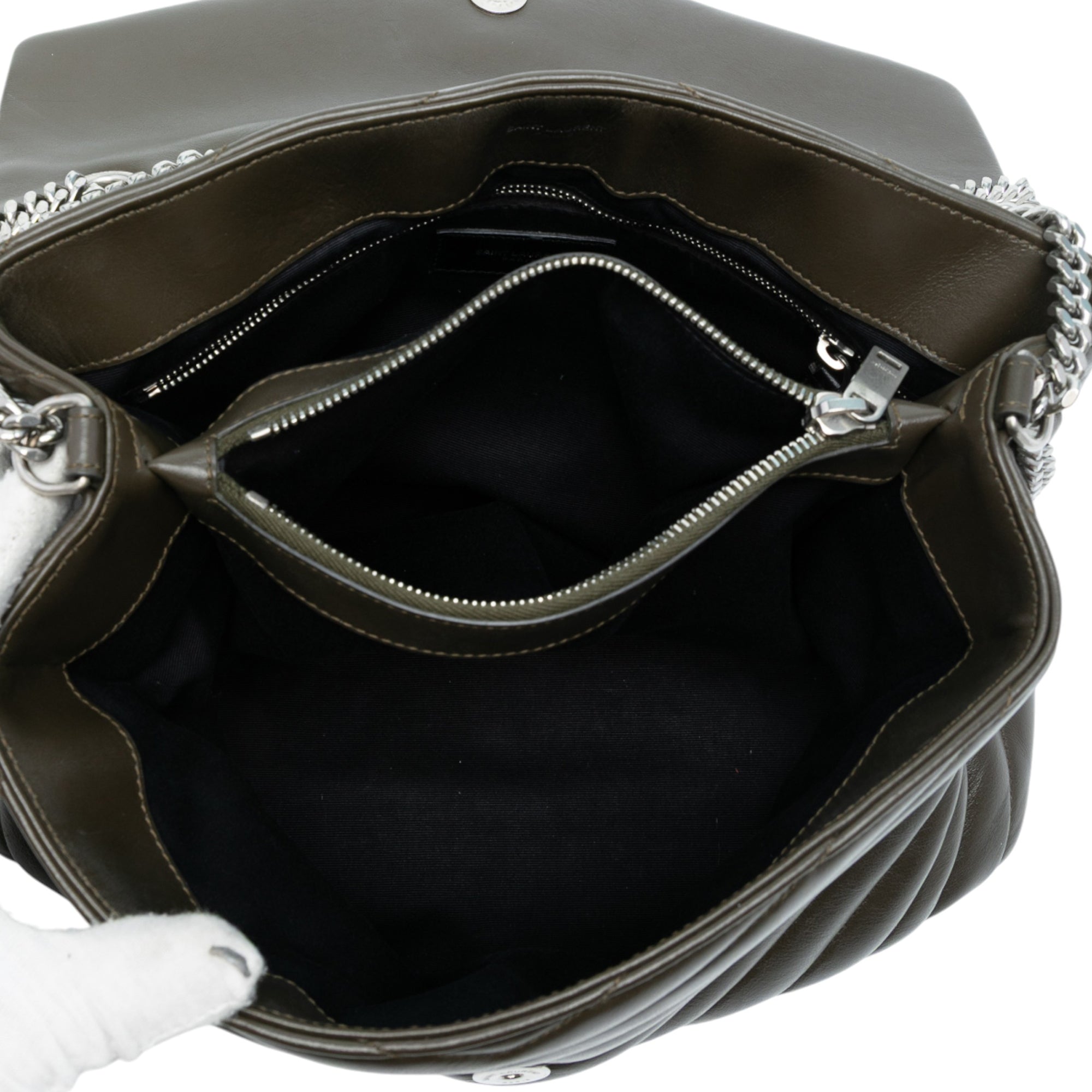 Medium Matelasse Leather Monogram LouLou Chain Bag