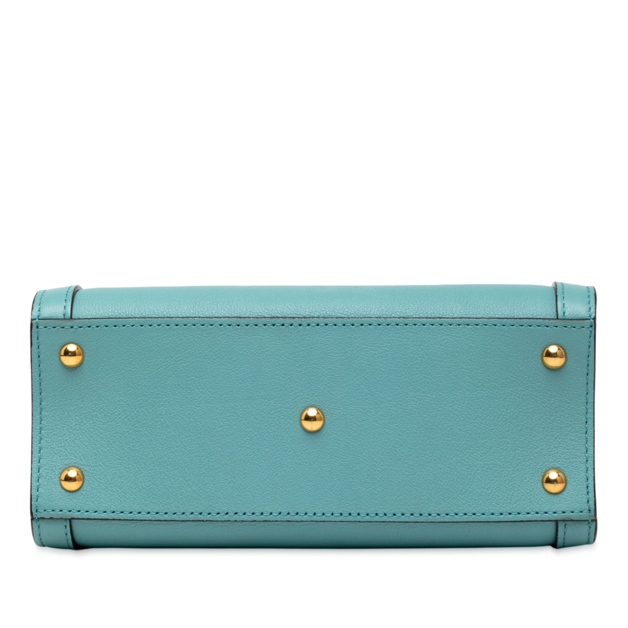 Mini Calfskin Bamboo Diana Satchel