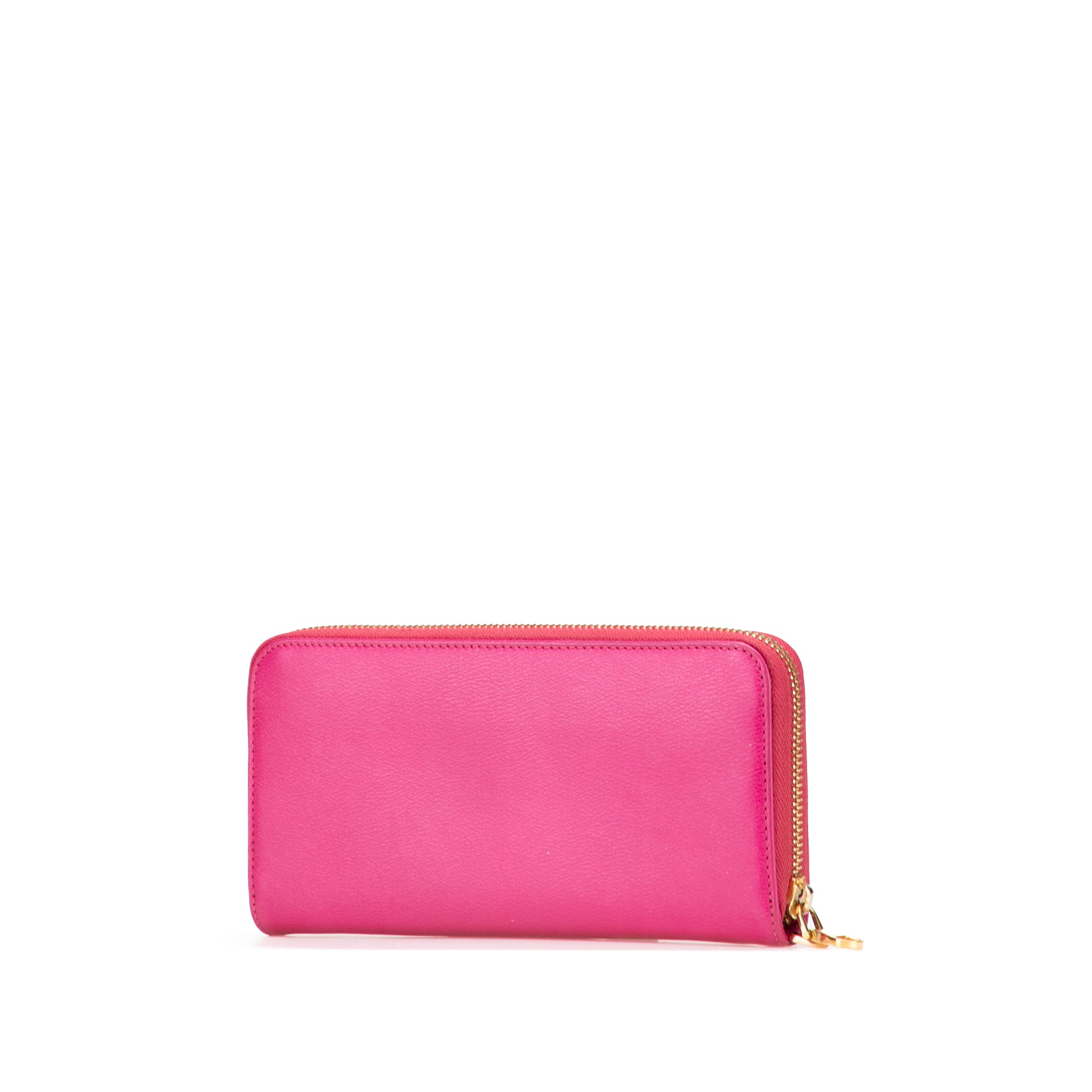 Anagram Leather Zip Around Wallet