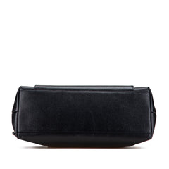 Caviar Front Pocket Chain Tote