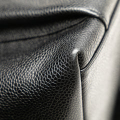 Caviar Front Pocket Chain Tote