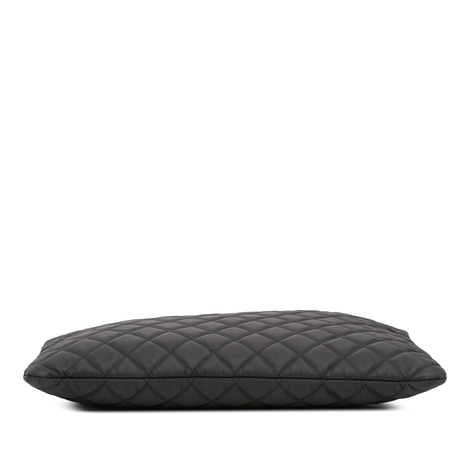 Large Quilted Nylon O Case Clutch