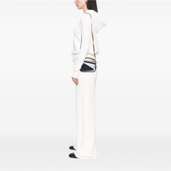 Mini Tricolor Calfskin Sailor Puzzle Satchel