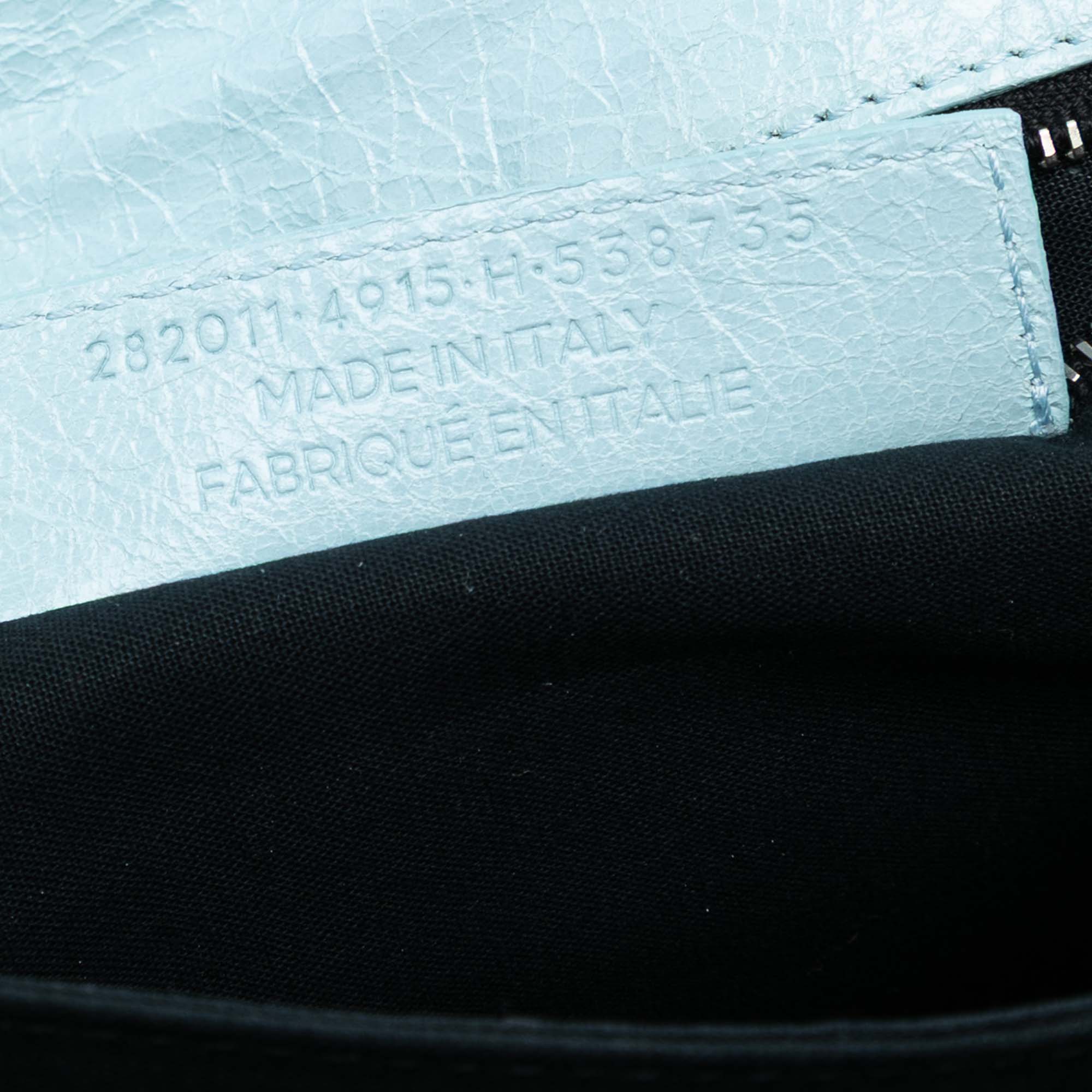 Lambskin Motocross Giant 12 Envelope Clutch