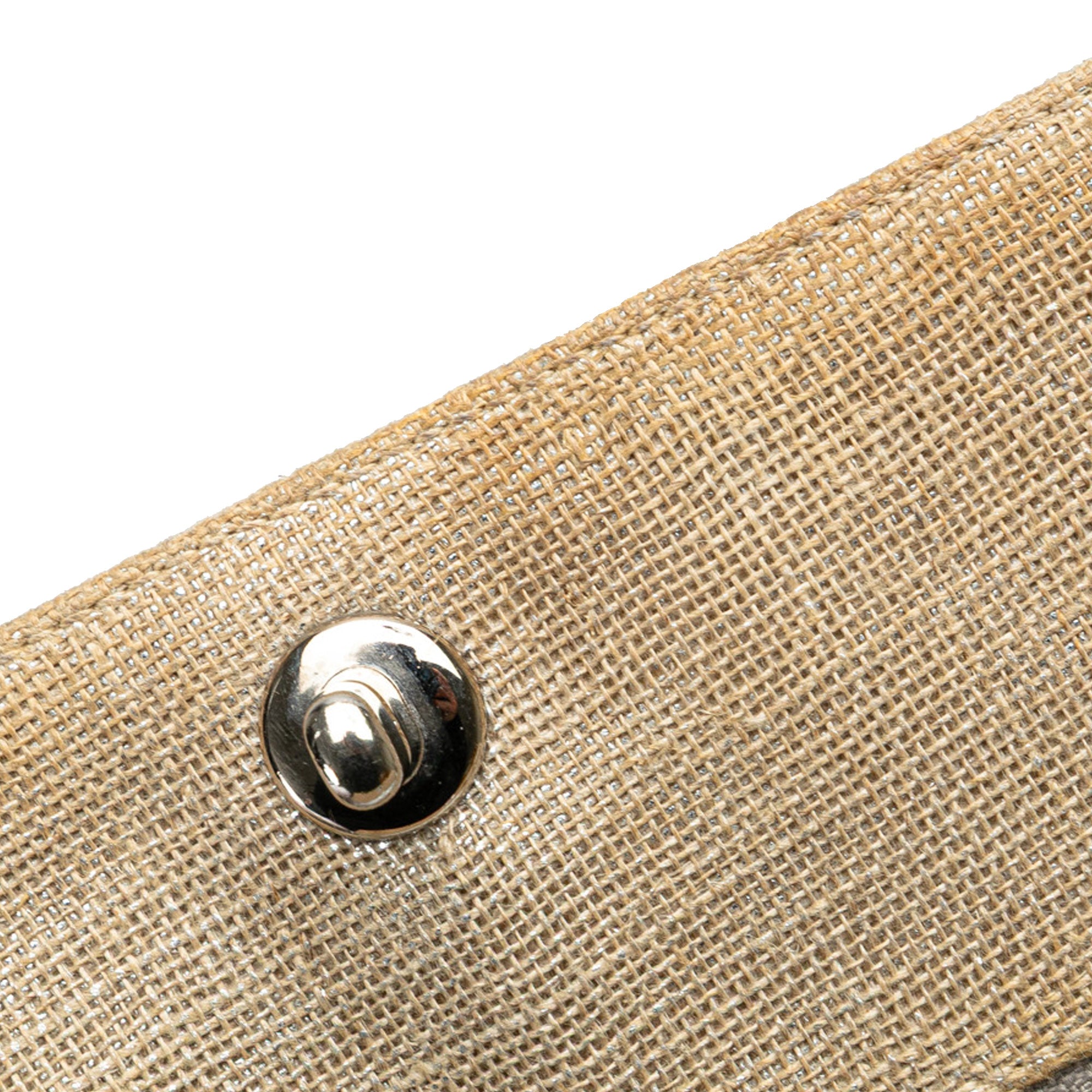 CC Stitched Linen Chain Tote
