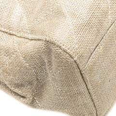 CC Stitched Linen Chain Tote