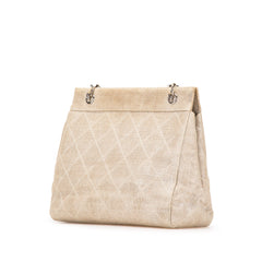 CC Stitched Linen Chain Tote
