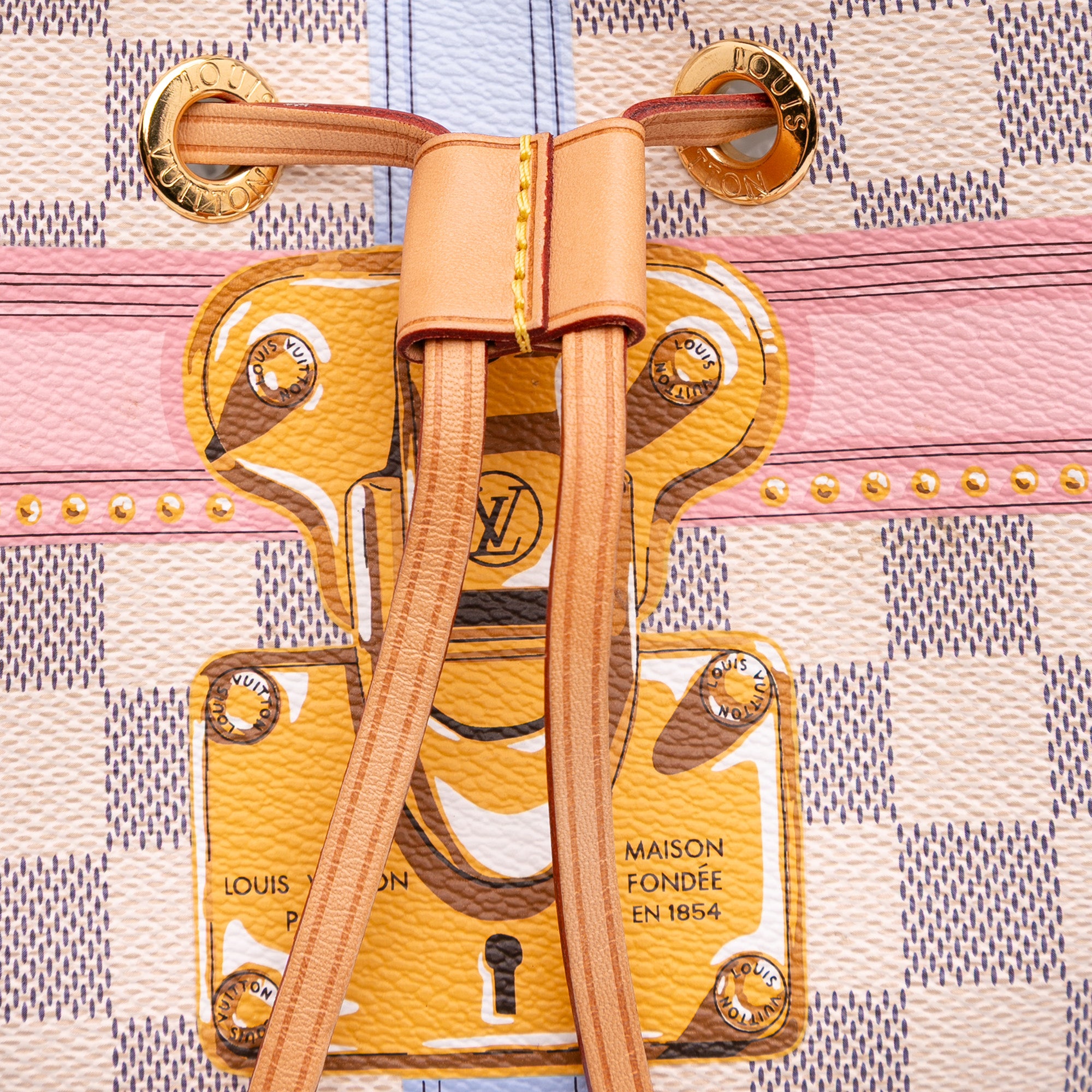 Damier Azur Summer Trunks Neonoe