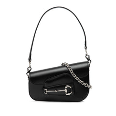 Mini Leather Asymmetric Horsebit 1955 Satchel