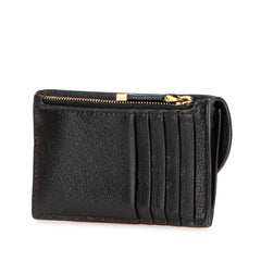 Goatskin Saddle Cosmos Zipped Card Holder