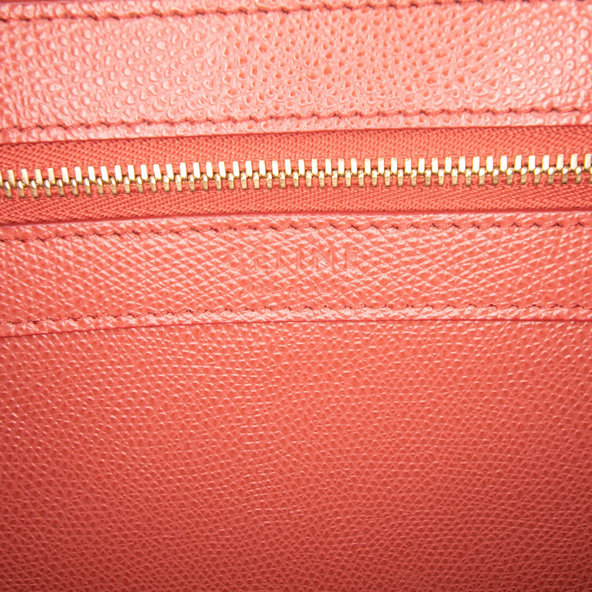 Small Bicolor Leather Vertical Cabas