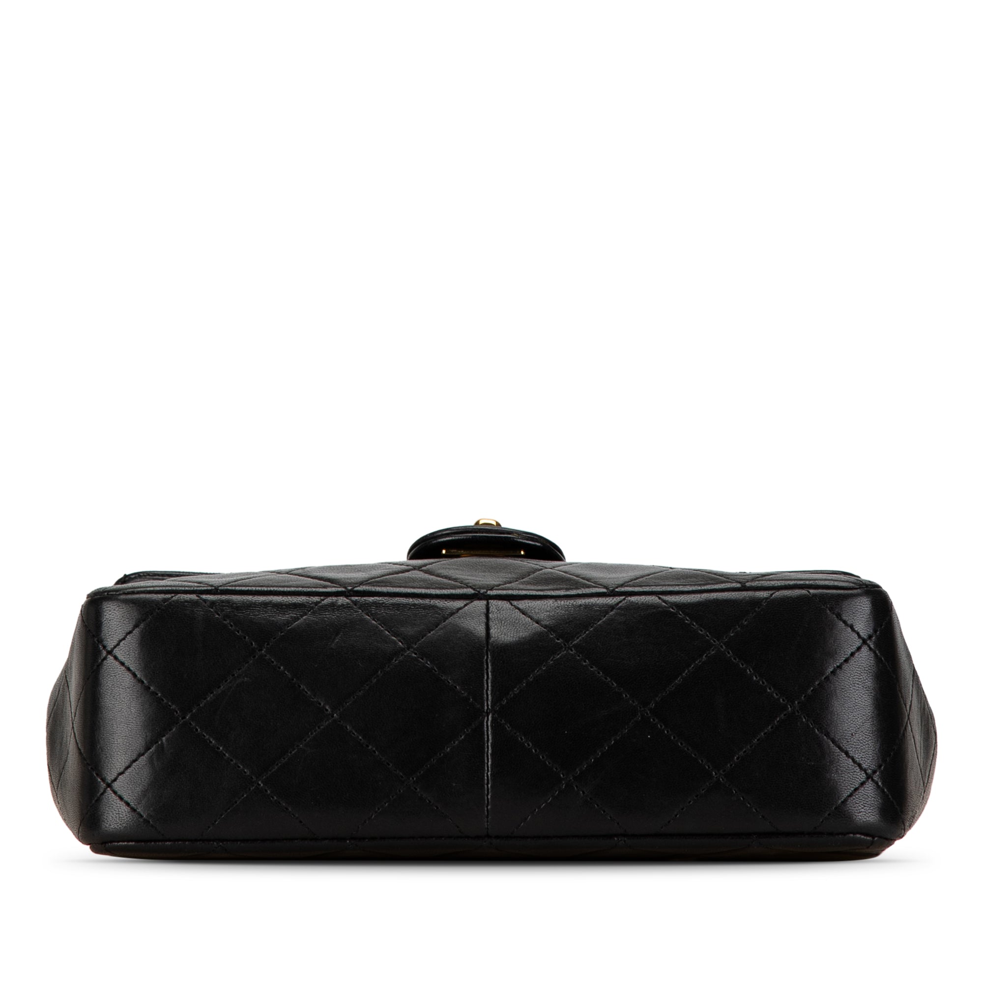 Mini Square Classic Lambskin Single Flap