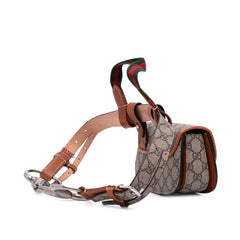Mini GG Supreme Web Bamboo 1947 Belt Bag