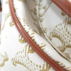Medium Triomphe Coated Canvas Folco Crossbody