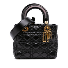 Small Crinkled Patent Cannage My ABCDior Lady Dior