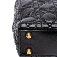 Small Crinkled Patent Cannage My ABCDior Lady Dior