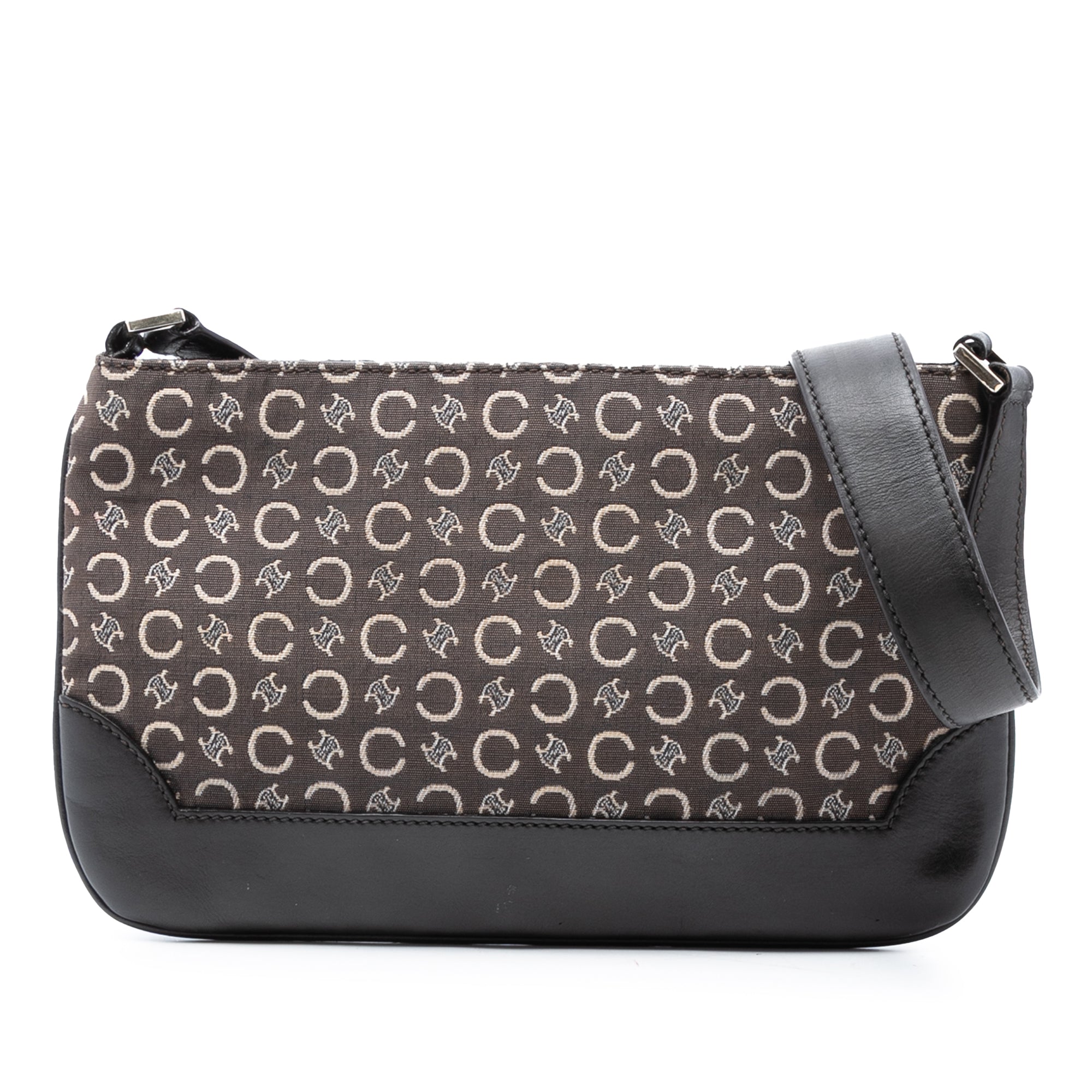 C Macadam Canvas Shoulder Bag