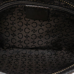 C Macadam Canvas Shoulder Bag