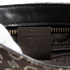 C Macadam Canvas Shoulder Bag