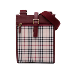 House Check Canvas Crossbody
