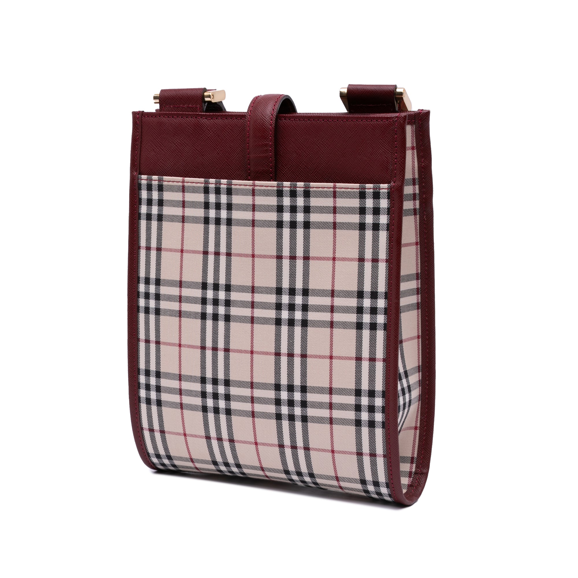 House Check Canvas Crossbody