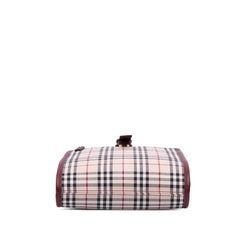 House Check Canvas Crossbody