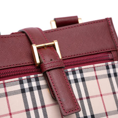 House Check Canvas Crossbody