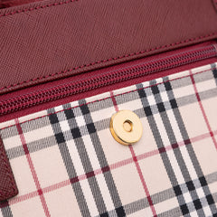 House Check Canvas Crossbody