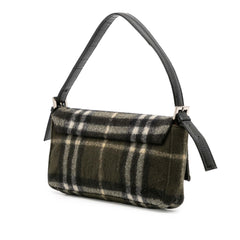 House Check Wool Handbag