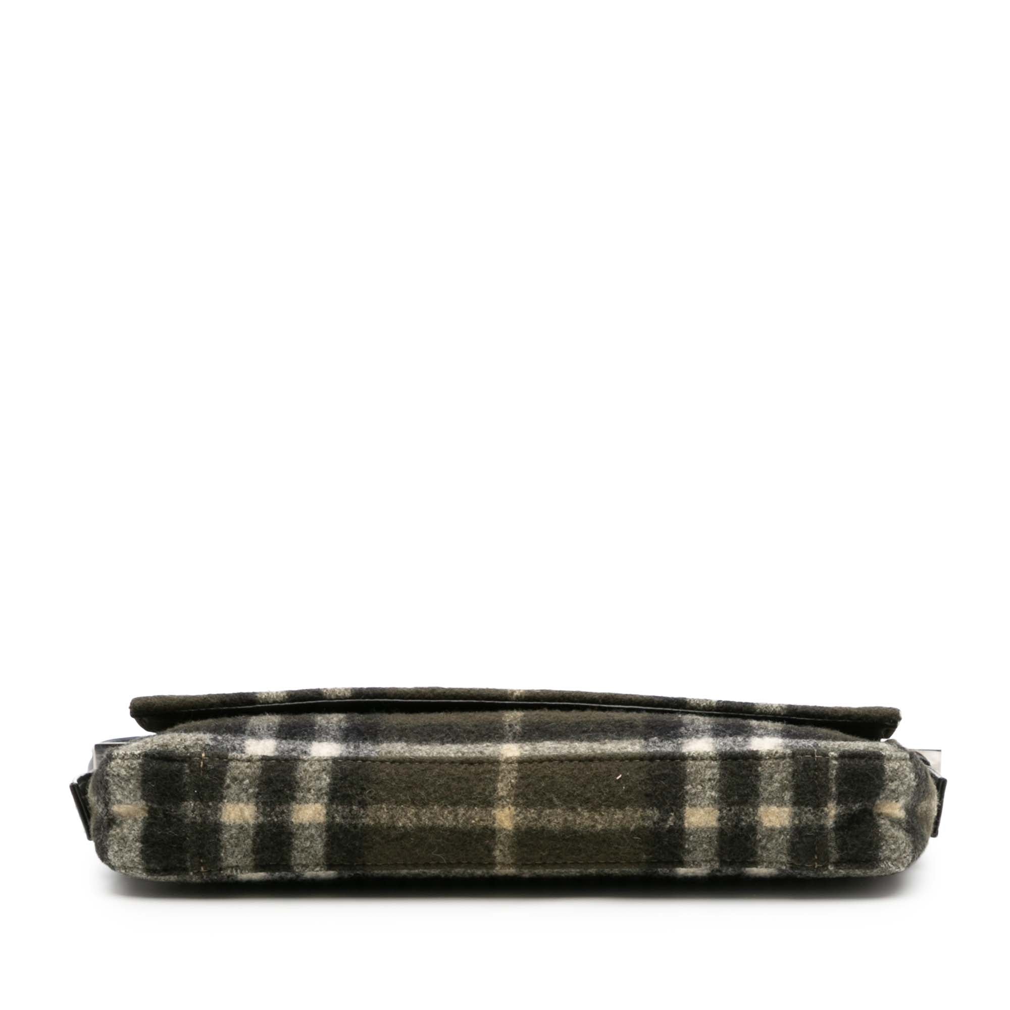 House Check Wool Handbag
