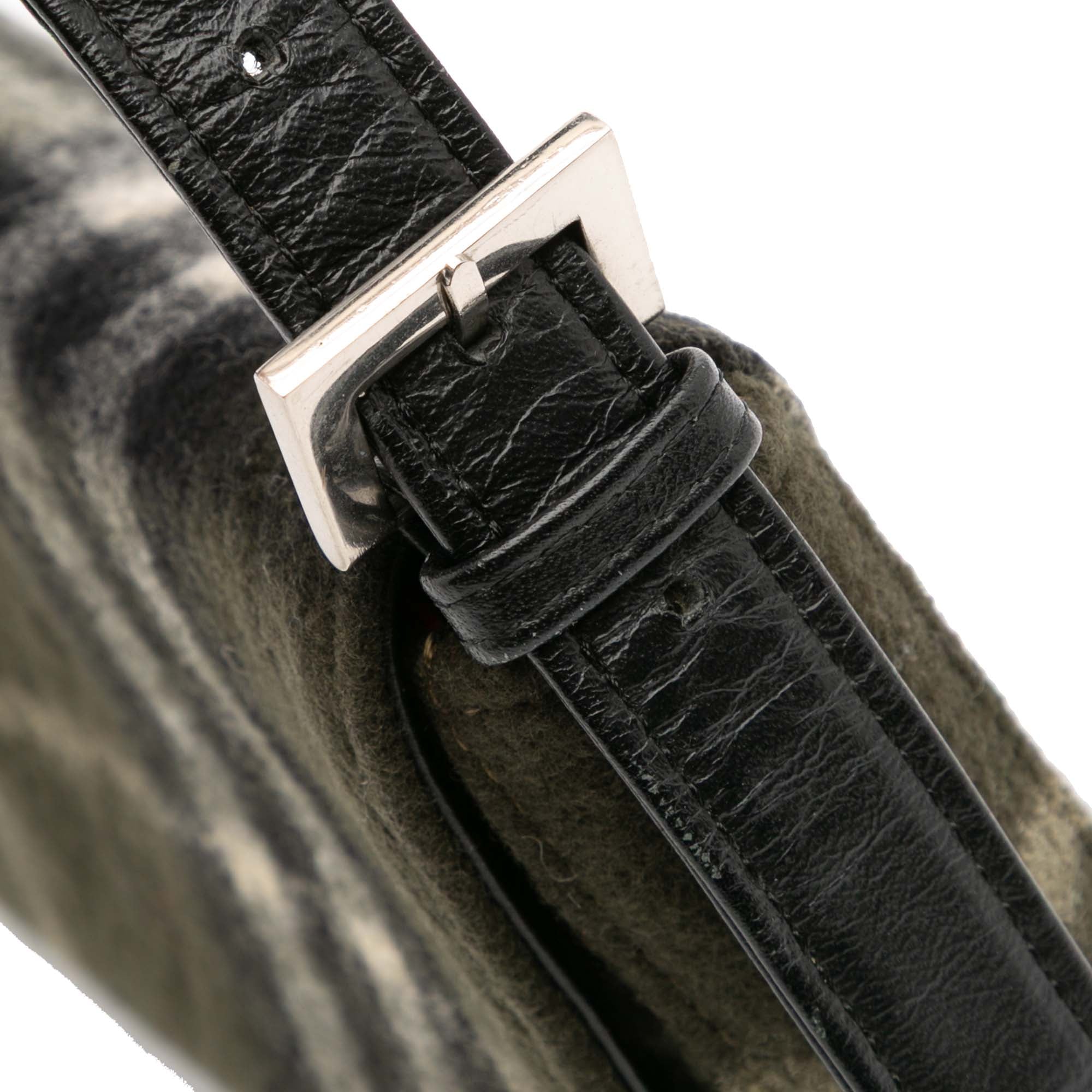 House Check Wool Handbag