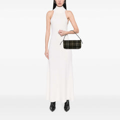 House Check Wool Handbag