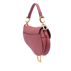 Mini Grained Calfskin Saddle Bag