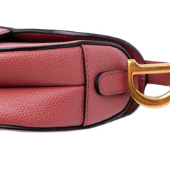 Mini Grained Calfskin Saddle Bag