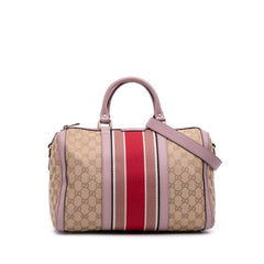 GG Canvas Web Joy Boston Bag