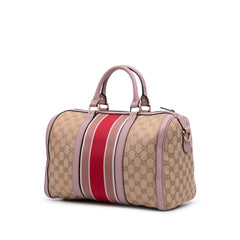 GG Canvas Web Joy Boston Bag