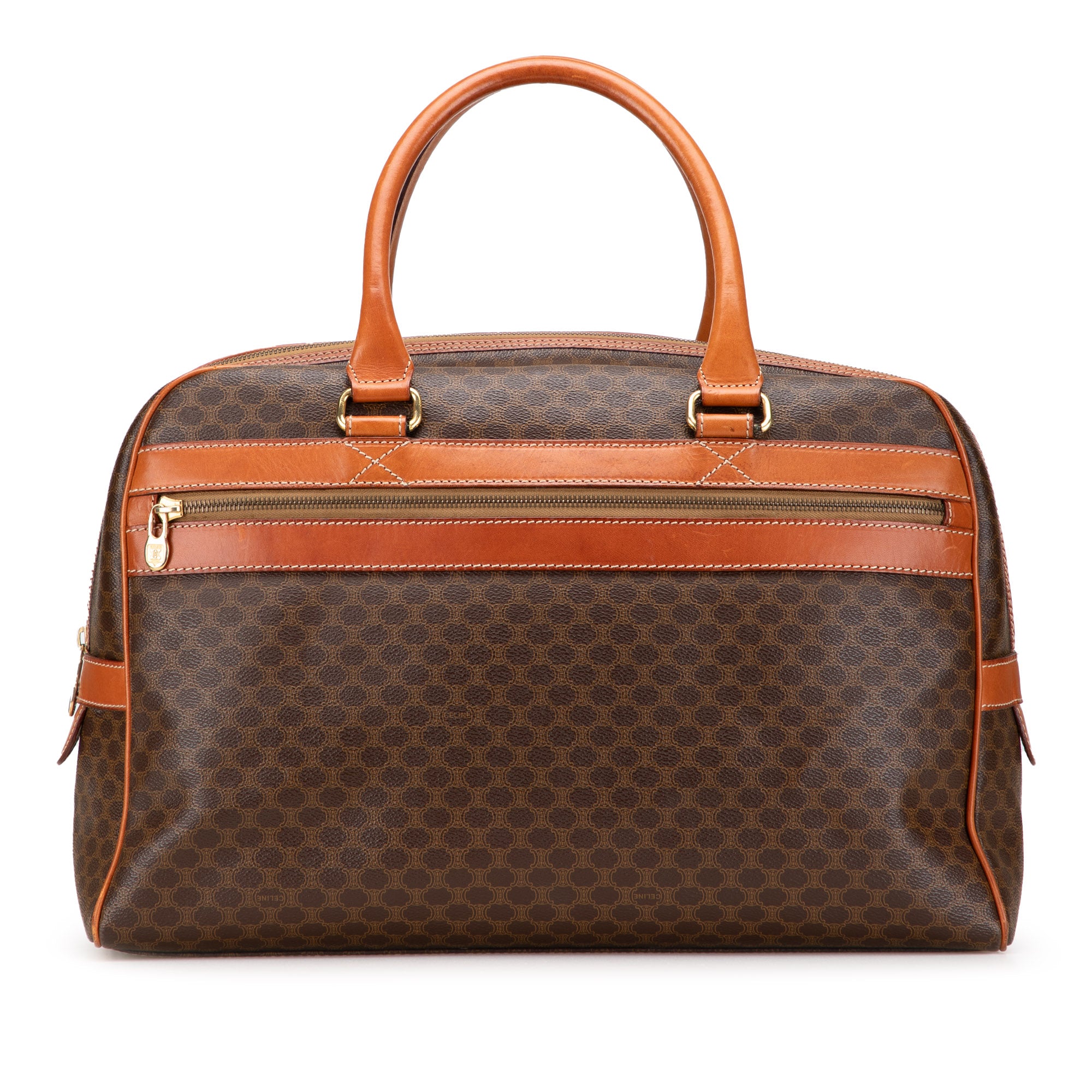 Macadam Coated Canvas Duffle Bag