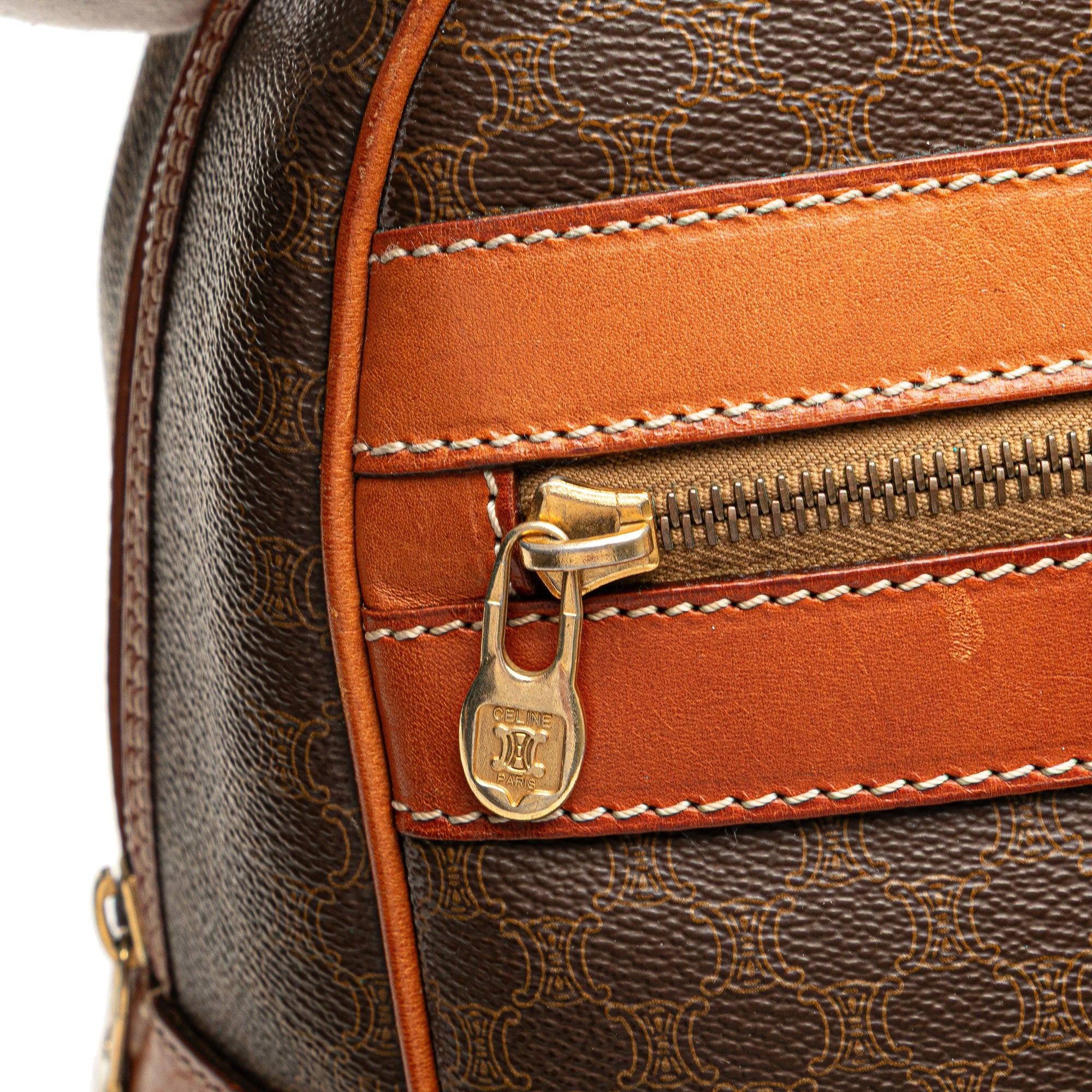 Macadam Coated Canvas Duffle Bag