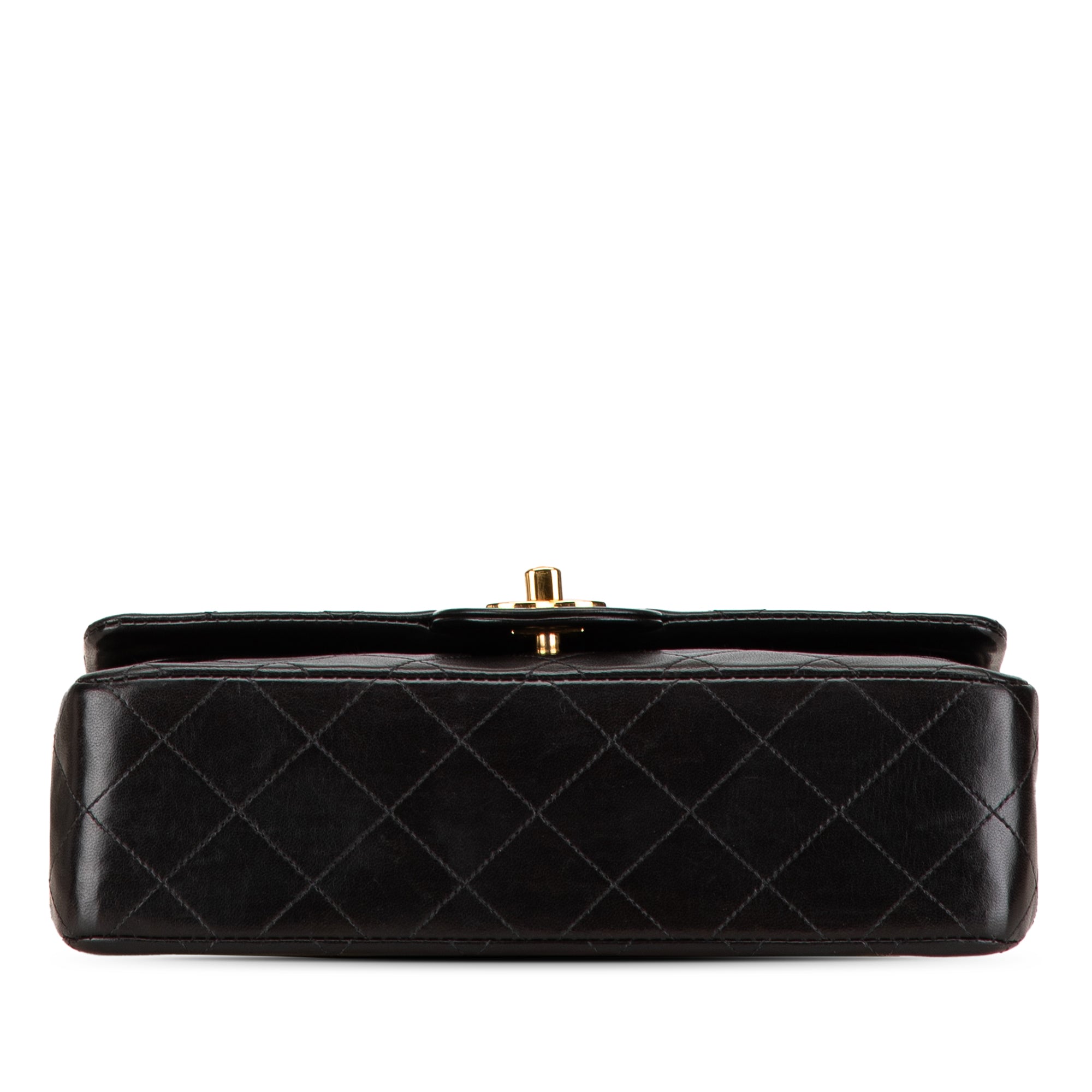 Small Classic Lambskin Double Flap