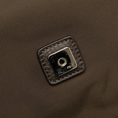 Large Econyl Nylon Baguette Satchel