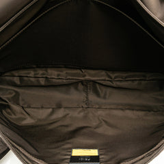 Large Econyl Nylon Baguette Satchel