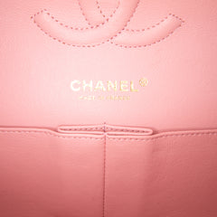 Medium Classic Quilted Tweed Braided Double Flap