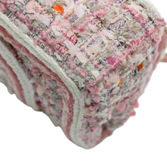 Medium Classic Quilted Tweed Braided Double Flap