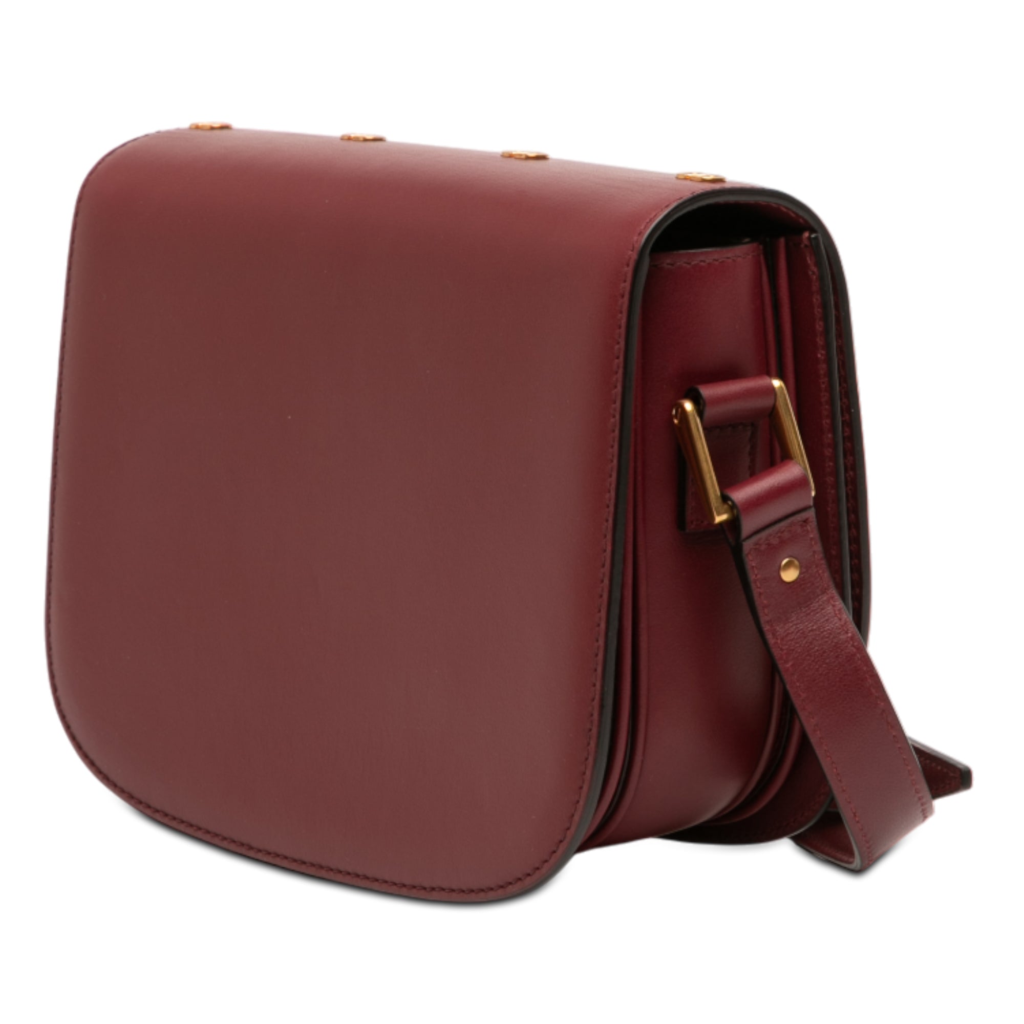 VLogo Embellished Leather Crossbody