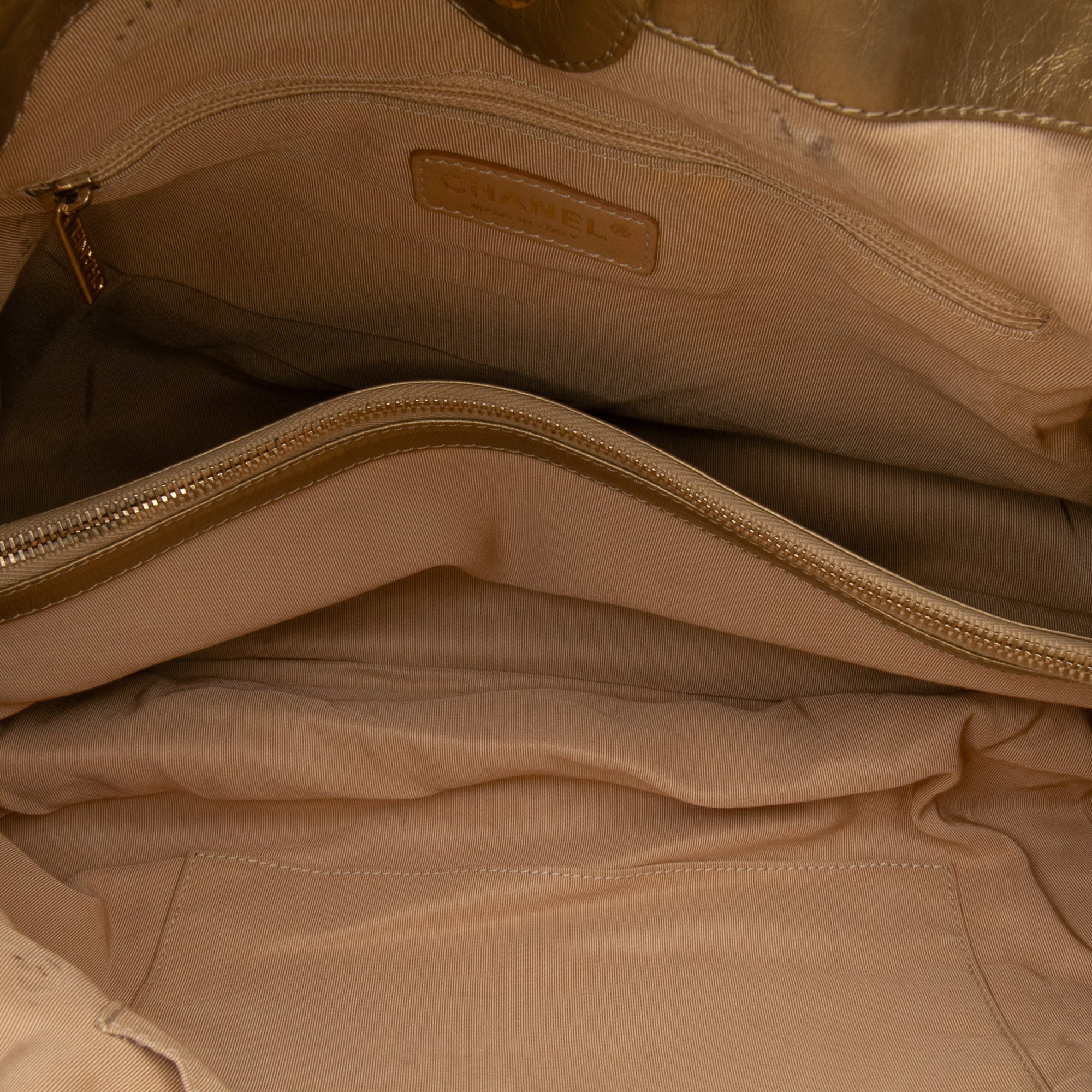 Quilted Calfskin Ca D'Oro Tote