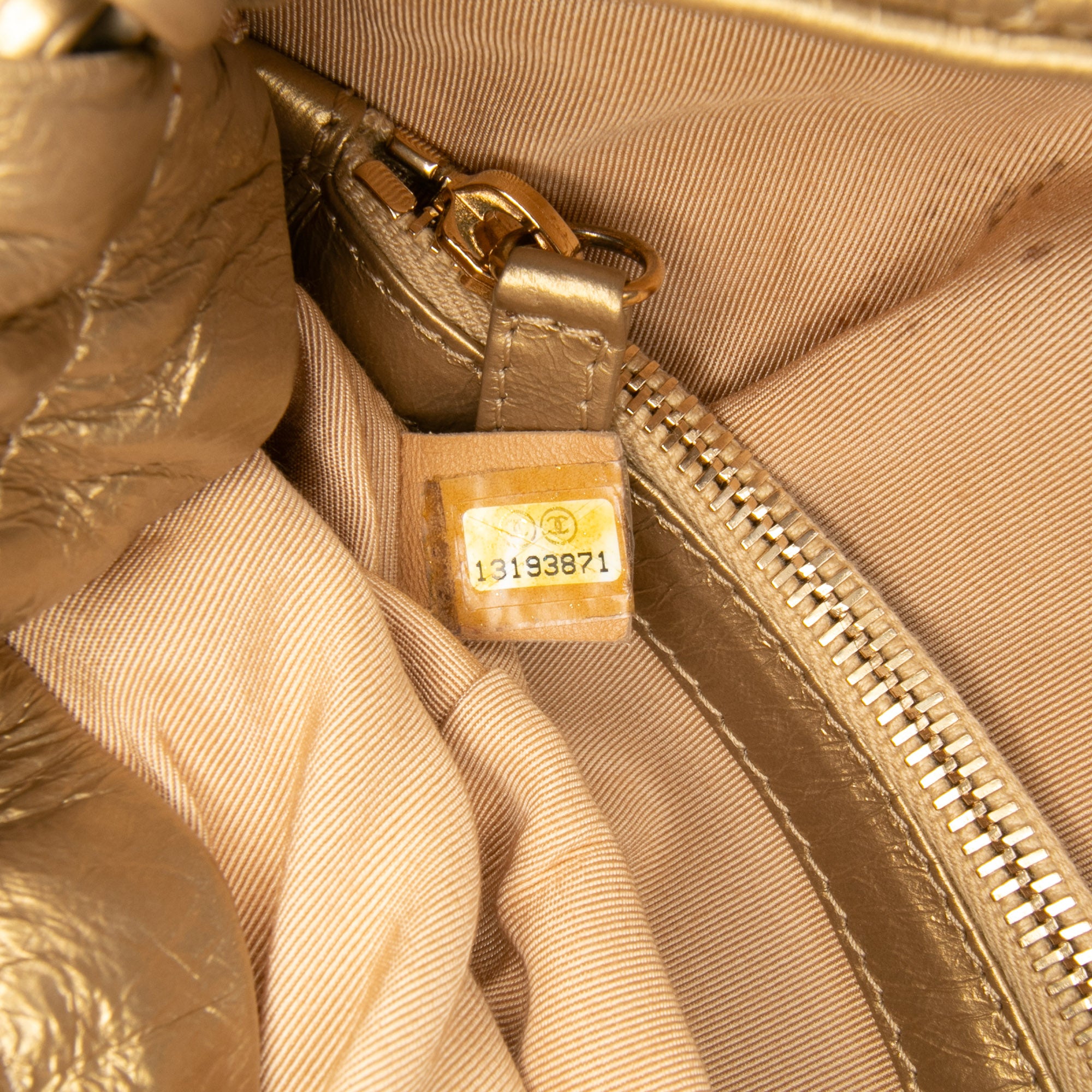 Quilted Calfskin Ca D'Oro Tote