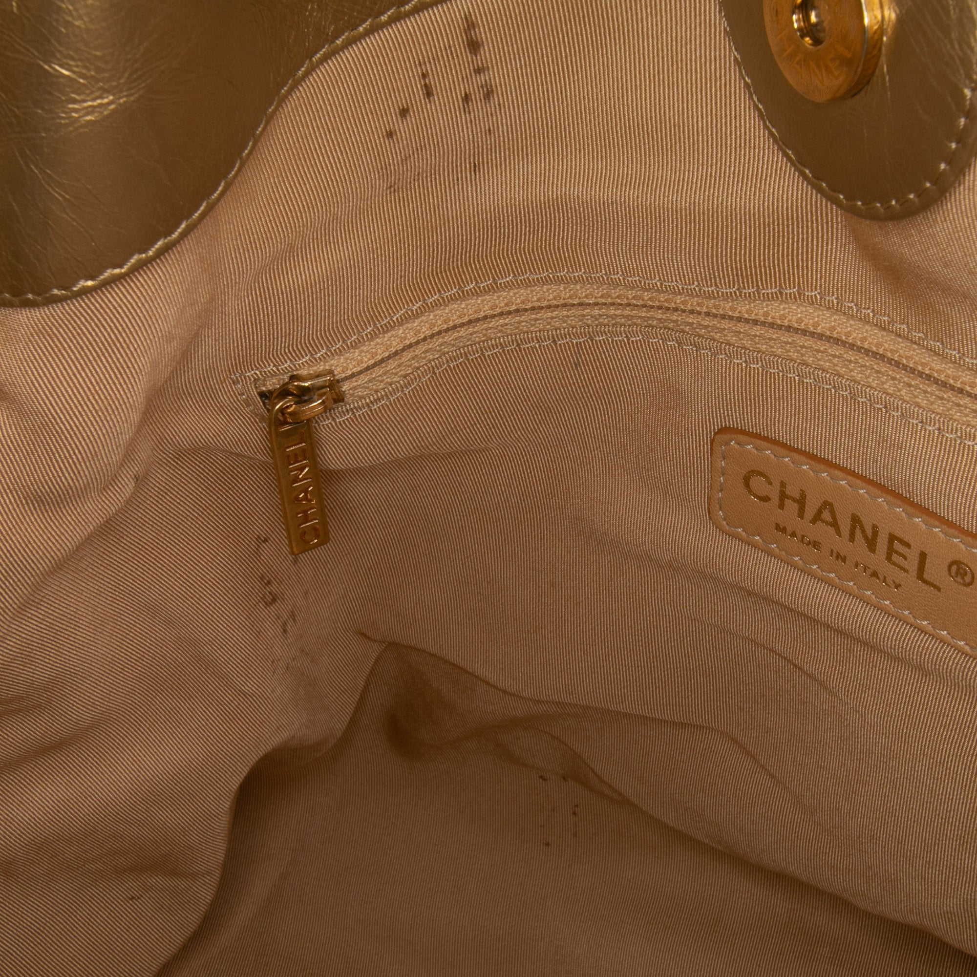Quilted Calfskin Ca D'Oro Tote