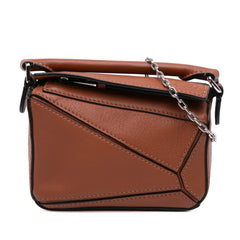 Nano Calfskin Puzzle Satchel